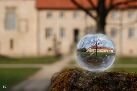 Durch die Glaskugel